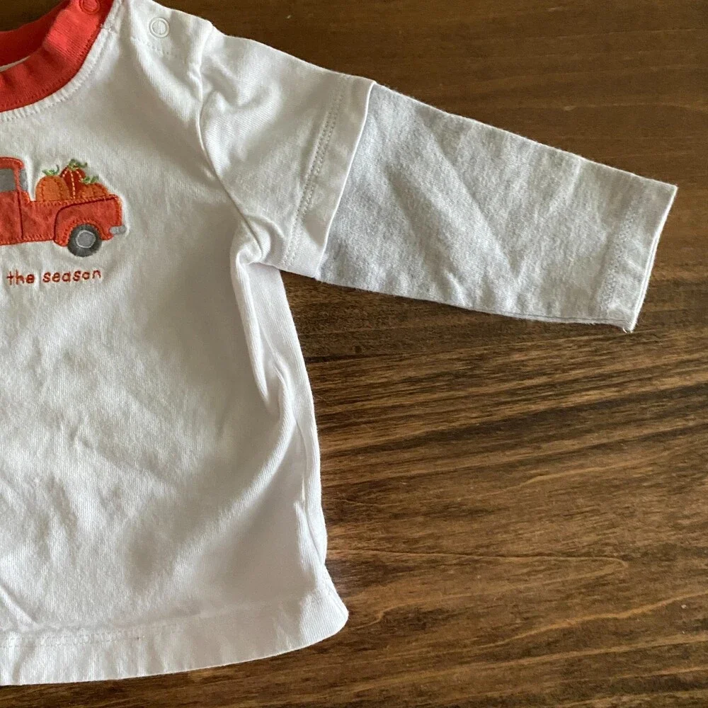 Gymboree Pumpkin Long Sleeve Shirt Boys' 3-6 Months